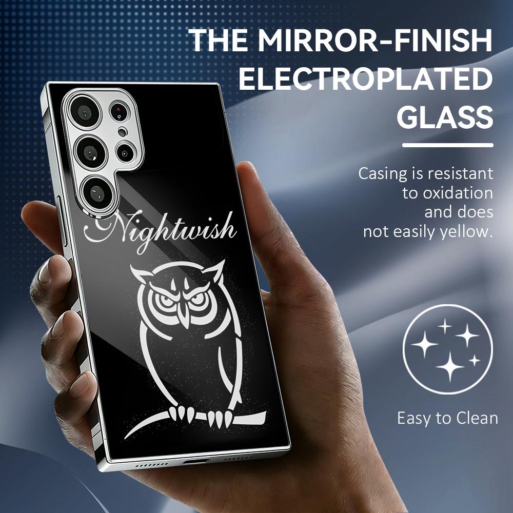 Metal Photo Panel - N-Nightwish Band Phone Case For Samsung