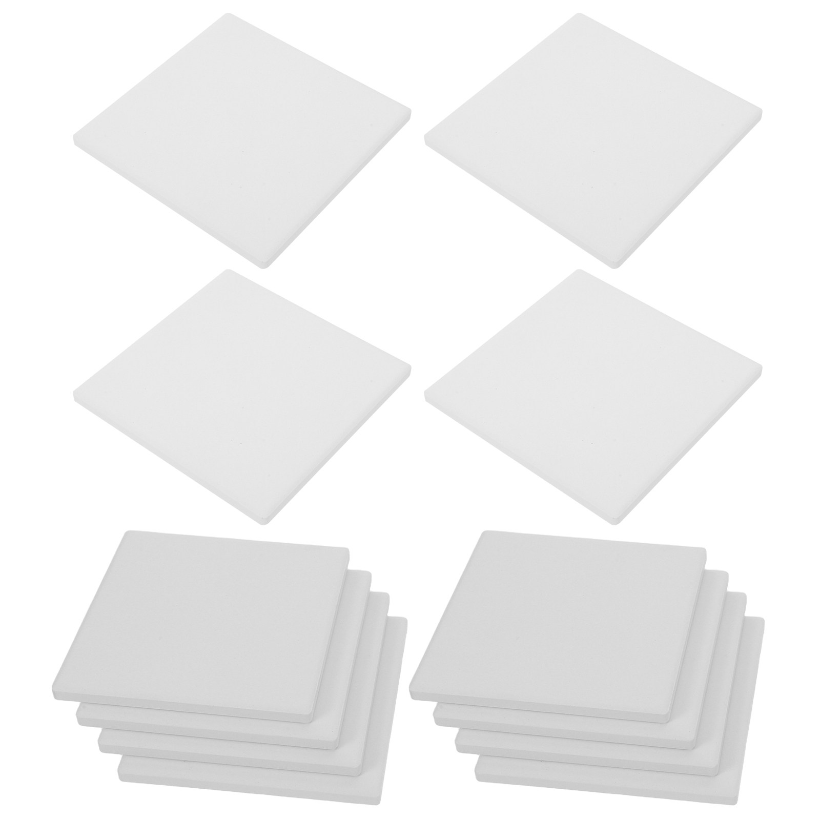 Ceramic Tile Blank - 12Pcs Unglazed Ceramic Tiles Blank Canvas