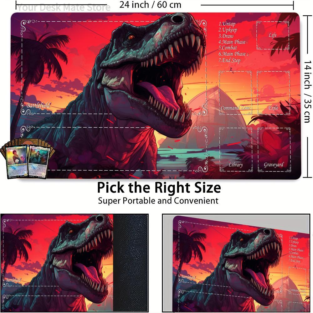 Neon Aesthetic Dinosaur Theme  - Door Mat Blank review and price