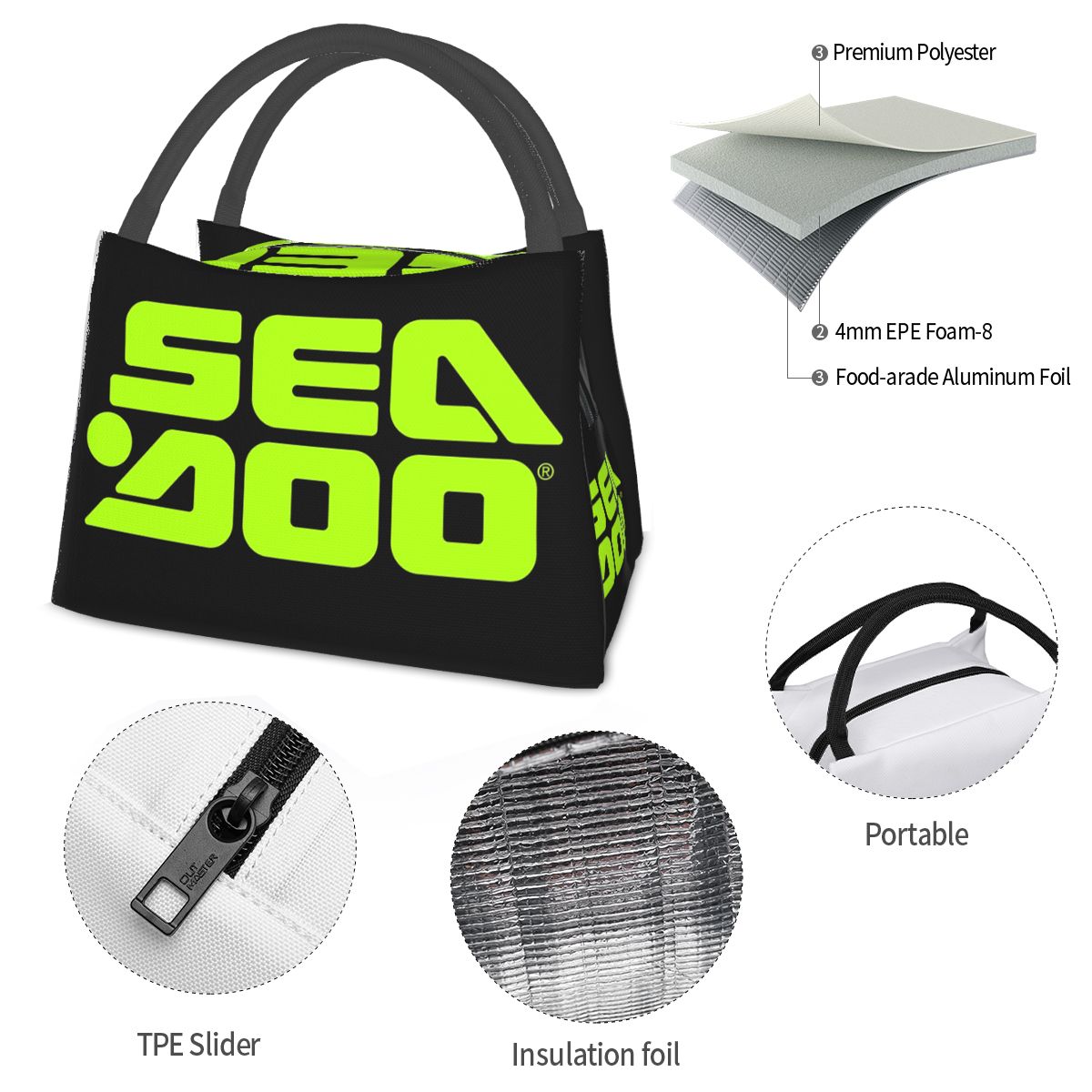 Sea Doo Team Rxt Brt Marine In - Tote Bag Sublimation review and price