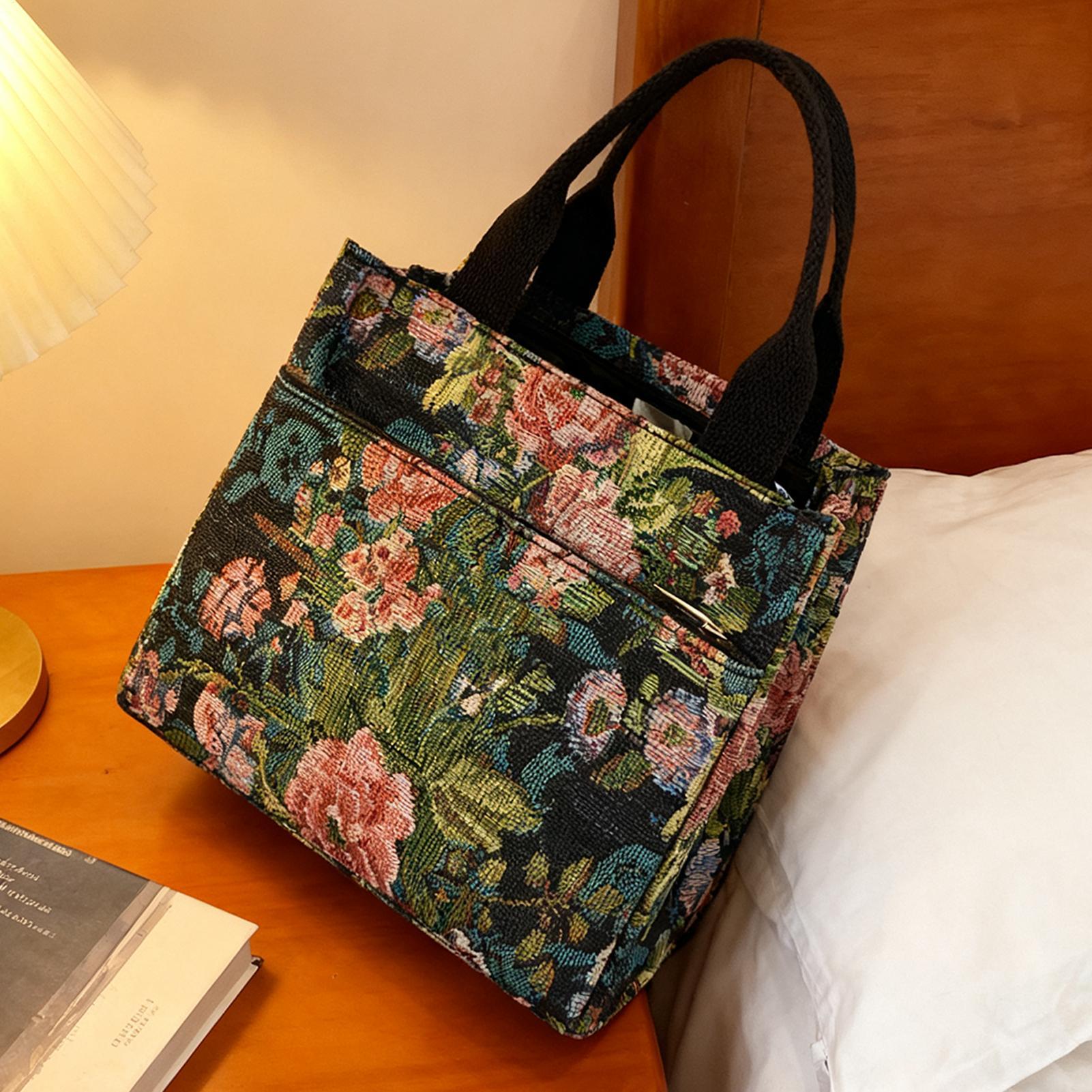 Insulated Lunch Bag Flower Wat - Tote Bag Sublimation review and price
