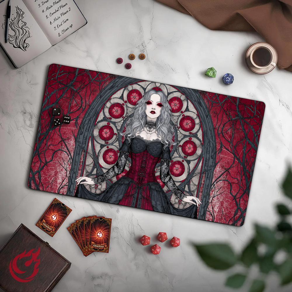 Gothic Female Vampire TCG Play - Door Mat Blank review and price