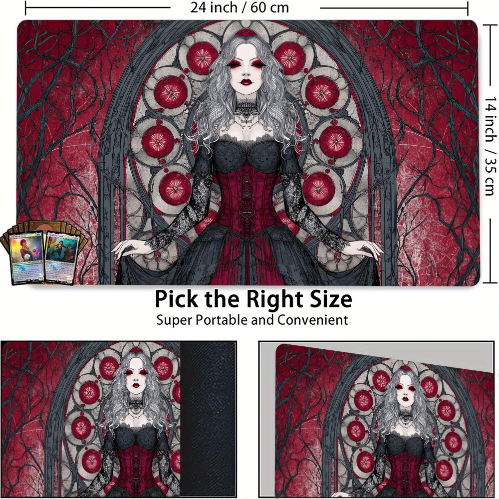 Gothic Female Vampire TCG Play - Door Mat Blank review and price