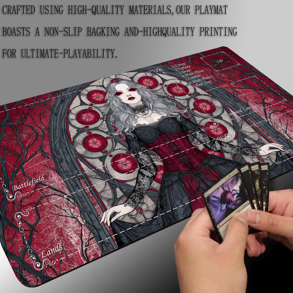 Gothic Female Vampire TCG Play - Door Mat Blank review and price