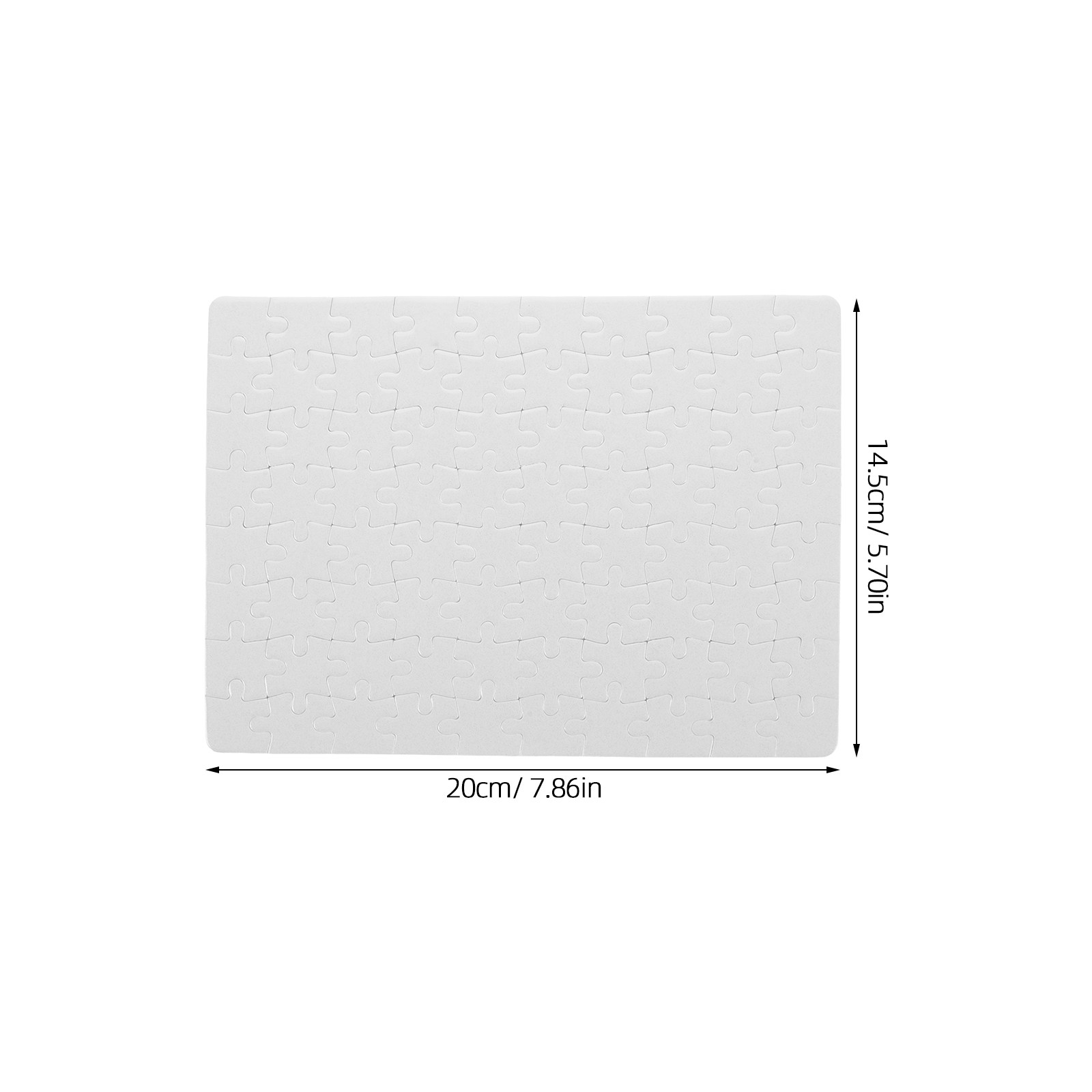 4Sheets Blank White Puzzle Boa - Puzzle Blank White review and price