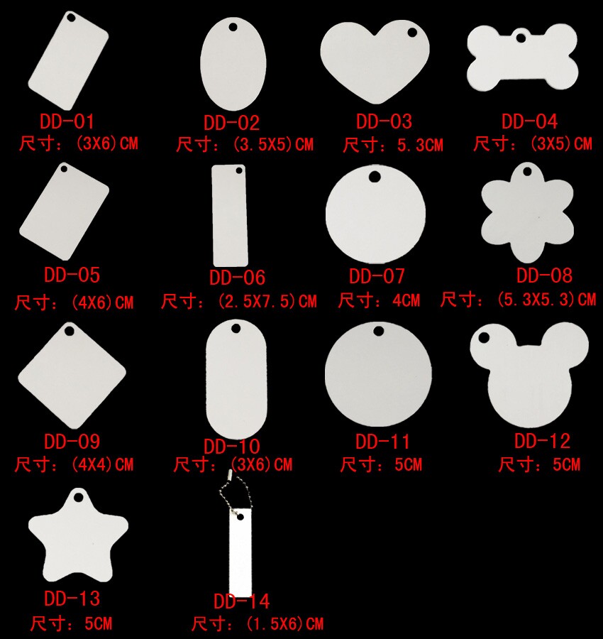 100pcs/lot Blank Sublimation M - Coaster Sublimation Blank review and price