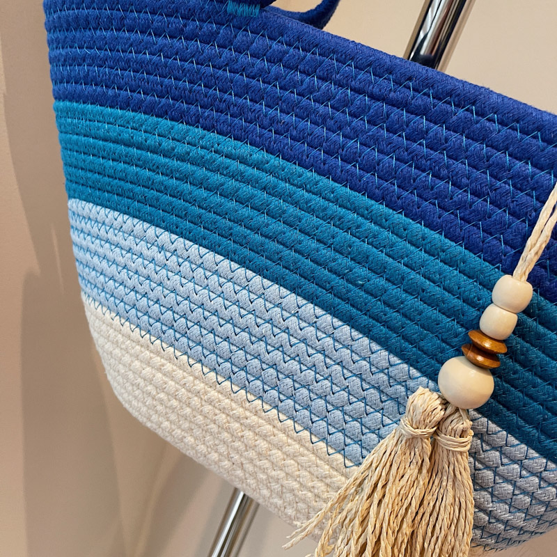 Cotton Rope Woven Design Shoul - Tote Bag Sublimation review and price