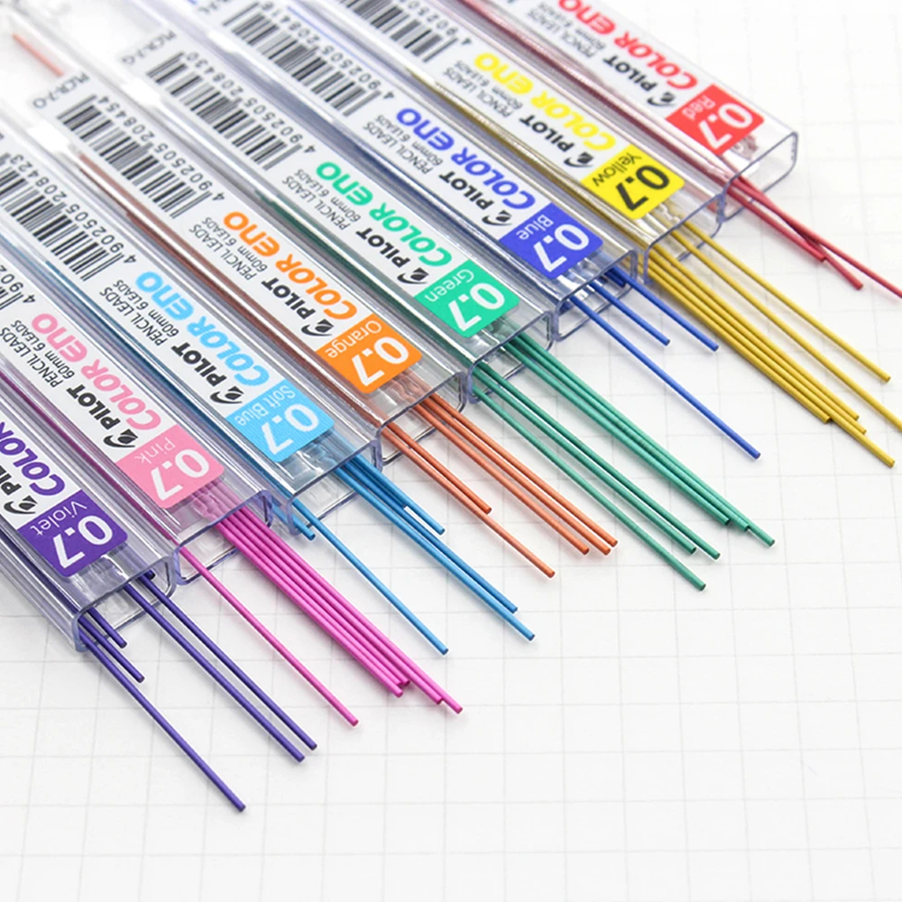 8pcs Japan PILOT Color Mechani - Staedtler Pencil Lumocolor review and price