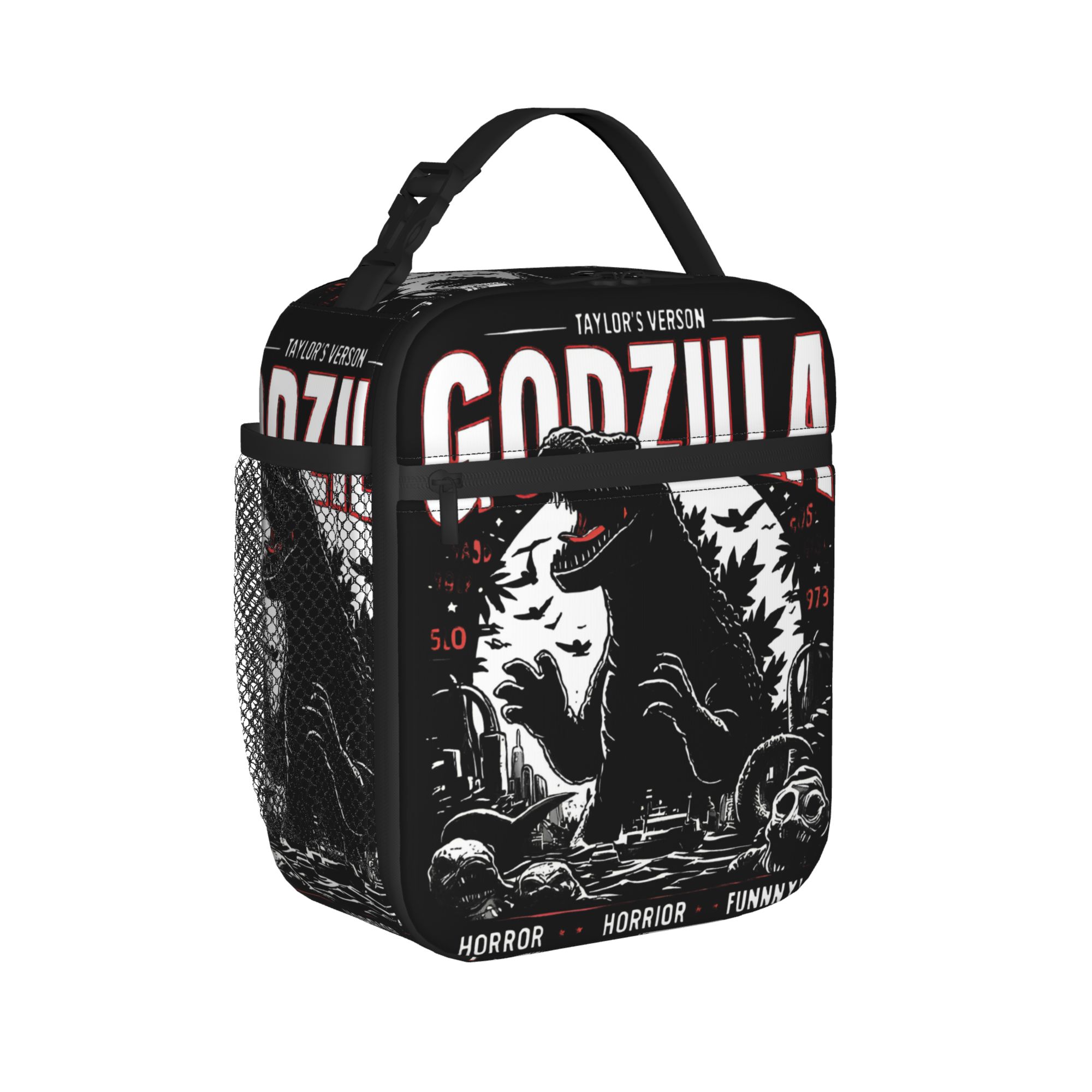 Godzillaed Anime Insulated Lun - Tote Bag Sublimation review and price