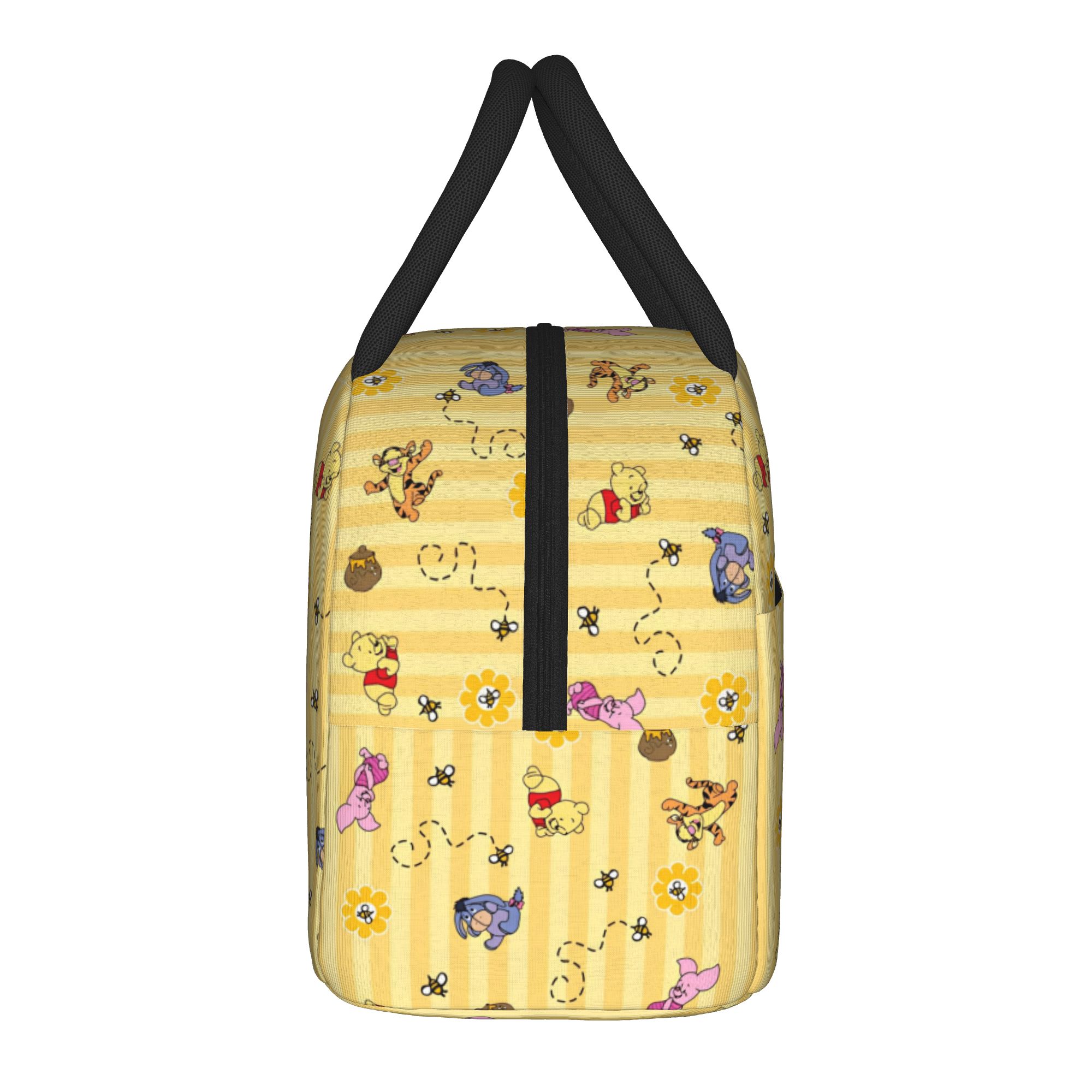 Cute Honey And Bee Insulated L - Tote Bag Sublimation review and price