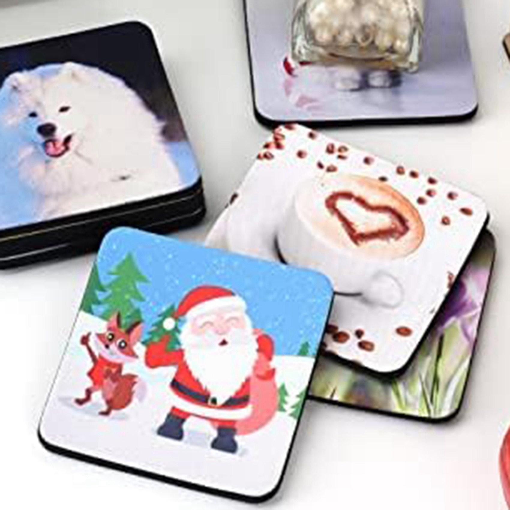 F-F 40PCS Square Sublimation B - Coaster Sublimation Blank review and price